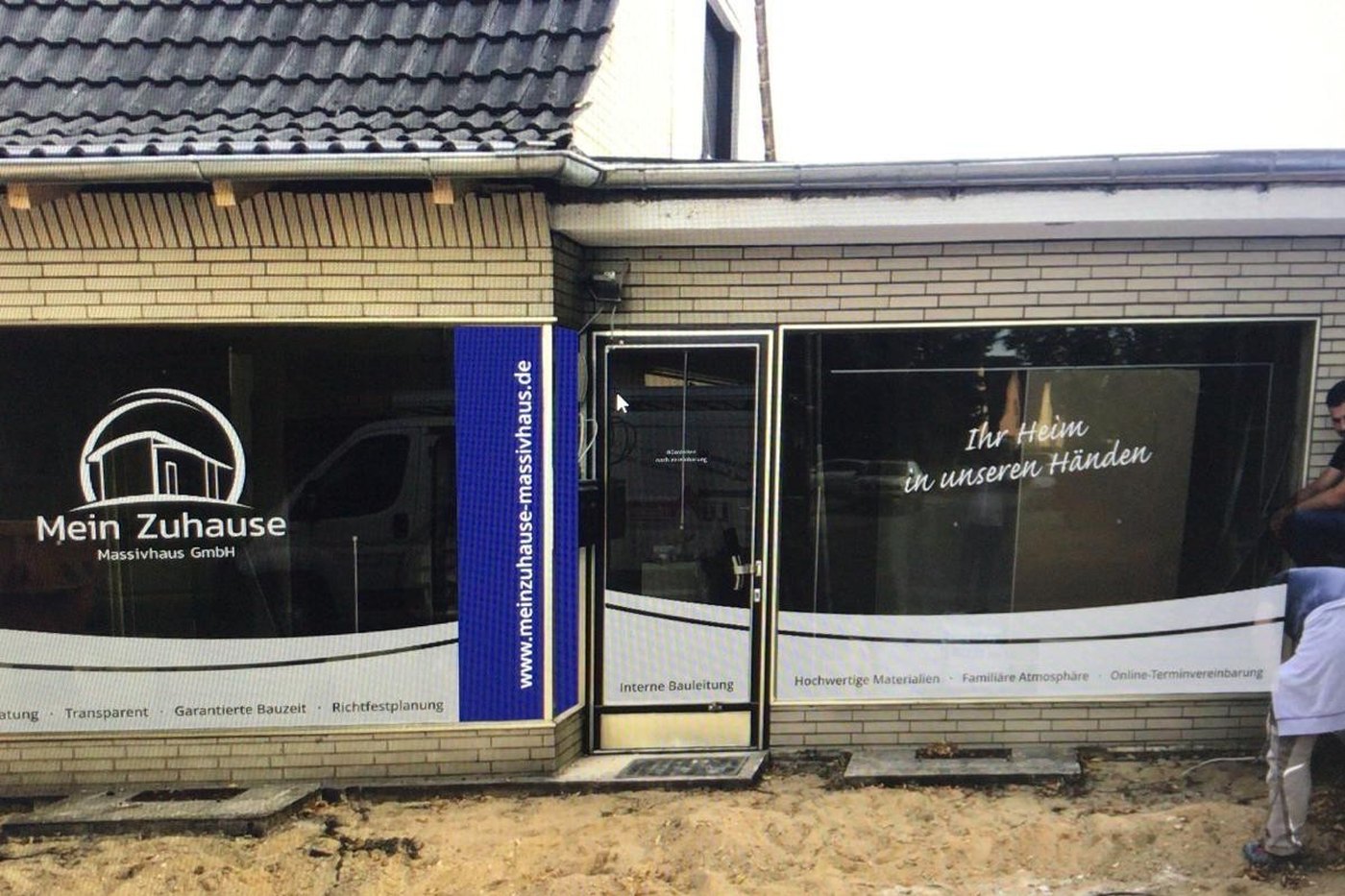 Umbau der Bürofläche der Mein Zuhause Massivhaus GmbH